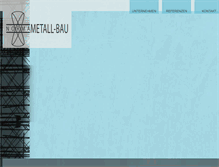 Tablet Screenshot of norma-metall-bau.de